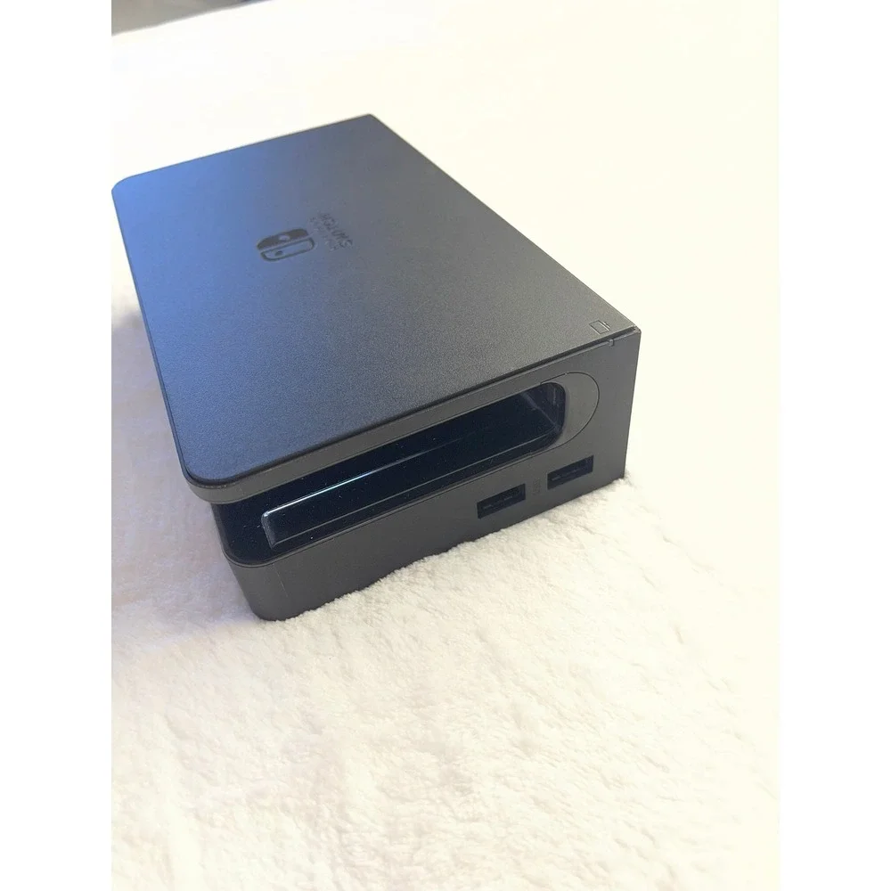 Nintendo Switch OLED OEM Dock HEG-007 Black AC Adapter HDMI Tested Working
